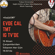TRAKYA ÜNİVERSİTESİ ÖĞRENCİ TOPLULUKLARI, SALGIN SÜRECİNİN VERİMLİ VE KALİTELİ DEĞERLENDİRİLMESİNE KATKI SAĞLIYOR…