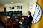 REKTÖR PROF. DR. ERHAN TABAKOĞLU ve REKTÖR YARDIMCISI PROF. DR. OSMAN NURİ HATİPOĞLU, ÜNİVERSİTELERARASI KURUL TOPLANTISINA KATILDI