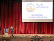 TBMM BAŞKANI PROF. DR. MUSTAFA ŞENTOP, TRAKYA ÜNİVERSİTESİ’NDE "3. BİN YILIN BAŞLARINDA TÜRKİYE VE DÜNYA" KONFERANSI VE TOPLU AÇILIŞ TÖRENİ’NE KATILDI