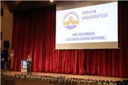 TBMM BAŞKANI PROF. DR. MUSTAFA ŞENTOP, TRAKYA ÜNİVERSİTESİ’NDE "3. BİN YILIN BAŞLARINDA TÜRKİYE VE DÜNYA" KONFERANSI VE TOPLU AÇILIŞ TÖRENİ’NE KATILDI