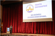 TBMM BAŞKANI PROF. DR. MUSTAFA ŞENTOP, TRAKYA ÜNİVERSİTESİ’NDE "3. BİN YILIN BAŞLARINDA TÜRKİYE VE DÜNYA" KONFERANSI VE TOPLU AÇILIŞ TÖRENİ’NE KATILDI