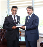 MAKEDONYA CUMHURİYETİ DEVLET BAKANI NEJDET MUSTAFA’DAN ZİYARET