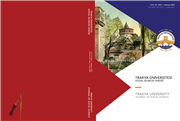 TRAKYA ÜNİVERSİTESİ SOSYAL BİLİMLER DERGİSİNİN VE SOSYAL BİLİMLER ENSTİTÜSÜ TEZLERİNİN YENİ KAPAK RENGİ EDİRNE KIRMIZISI OLDU