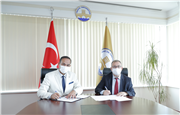 SLOGANI “GELECEĞE KÖPRÜ” OLAN TRAKYA ÜNİVERSİTESİ’NE MERİÇ KÖPRÜSÜ TAPU SENEDİ BULUNAN TABLO HEDİYE EDİLDİ