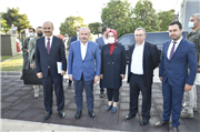 TBMM BAŞKANI PROF. DR. MUSTAFA ŞENTOP REKTÖR PROF. DR. ERHAN TABAKOĞLU İLE BİR ARAYA GELDİ