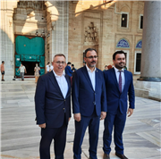 GENÇLİK VE SPOR BAKANI DR. MUHARREM KASAPOĞLU REKTÖR PROF. DR. ERHAN TABAKOĞLU İLE BİR ARAYA GELDİ
