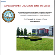 BALKAN ÜNİVERSİTELER BİRLİĞİ 4. TOPLANTISI