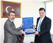 ATİNA ÜNİVERSİTESİ TIP FAKÜLTESİ’NDEN PROF. DR. MELETIOS A.K. DIMOPOULOS’TAN REKTÖRÜMÜZE ZİYARET