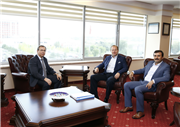 EDİRNE TİCARET BORSASINDAN REKTÖRÜMÜZE ZİYARET