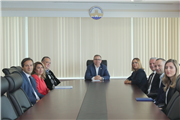 TRAKYA ÜNİVERSİTESİ, KOSOVA DEVLETİ KAMU YÖNETİMİ ENSTİTÜSÜ MÜDÜRÜ REFİKE SÜLÇEVSİ VE BERABERİNDEKİ HEYETİ AĞIRLADI…