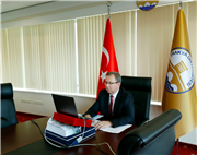 TRAKYA ÜNİVERSİTESİ REKTÖRÜ PROF. DR. ERHAN TABAKOĞLU, KUZEY MAKEDONYALI ÖĞRENCİLERLE DİJİTAL ORTAMDA BULUŞTU