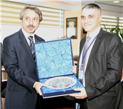 9. ULUSLARARASI BALKAN EĞİTİM VE BİLİM KONGRESİ KATILIMCILARINDAN REKTÖRÜMÜZE ZİYARET