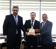 İPSALA KAYMAKAMI VE BELEDİYE BAŞKANINDAN ZİYARET