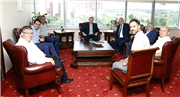 EDİRNE SANAYİCİLER VE İŞ ADAMLARI DERNEĞİ’NDEN REKTÖRÜMÜZE ZİYARET