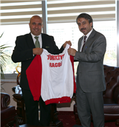 TÜRKİYE RAGBİ FEDERASYONU’NDAN ZİYARET