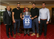 TRAKYA ÜNİVERSİTESİ MERİÇ SPOR KULÜBÜNDEN REKTÖRÜMÜZE ZİYARET