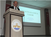 PROF. DR. ÖMER ZAİM’DEN “FİLATELİK KİMYA TARİHİ” SEMİNERİ