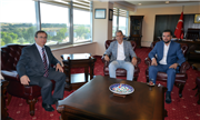 ESKİ MİLLETVEKİLİ NECDET BUDAK’TAN REKTÖRÜMÜZE ZİYARET