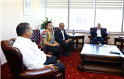 MİLLETVEKİLİ ÖZCAN PURÇU ROMAN DİLİ VE KÜLTÜRÜ ARAŞTIRMALARI ENSTİTÜSÜNÜ ZİYARET ETTİ