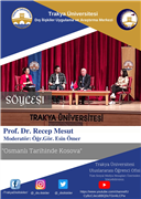 PROF. DR. RECEP MESUT’TAN OSMANLI TARİHİNDE KOSOVA SÖYLEŞİSİ