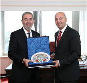 SELANİK BAŞKONSOLOSU'NDAN ZİYARET