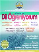 TÜDEM’DE DİL KURSLARI BAŞLIYOR