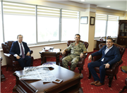 EDİRNE GARNİZON KOMUTANI TUĞGENERAL SALİM AFGÜN’DEN REKTÖRÜMÜZE ZİYARET
