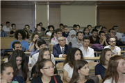 REKTÖRÜMÜZDEN İLK DERS