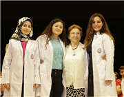 EMEKLİ ÖĞRETİM ÜYELERİ BEYAZ ÖNLÜK TÖRENİNDE