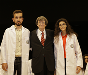EMEKLİ ÖĞRETİM ÜYELERİ BEYAZ ÖNLÜK TÖRENİNDE