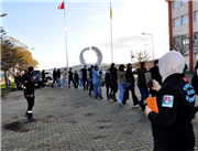 TRAKYA ÜNİVERSİTESİ VE KEŞAN BELEDİYESİ İLK AFET TATBİKATINI GERÇEKLEŞTİRDİ