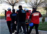 TRAKYA ÜNİVERSİTESİ VE KEŞAN BELEDİYESİ İLK AFET TATBİKATINI GERÇEKLEŞTİRDİ