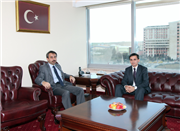 LALAPAŞA KAYMAKAMI'NDAN ÜNİVERSİTEMİZ REKTÖRÜ PROF. DR. YENER YÖRÜK'E ZİYARET