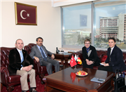 ALMANYA FEDERAL CUMHURİYETİ İSTANBUL BAŞKONSOLOSU JUTTA WOLKE’DEN, REKTÖR PROF. DR. YENER YÖRÜK’E ZİYARET