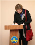 ALMANYA FEDERAL CUMHURİYETİ İSTANBUL BAŞKONSOLOSU JUTTA WOLKE’DEN, REKTÖR PROF. DR. YENER YÖRÜK’E ZİYARET