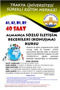 SÜREKLİ EĞİTİM MERKEZİMİZDEN DİL KURSLARI