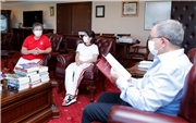 2020 TOKYO PARALİMPİK OYUNLARINA KATILACAK MİLLİ JUDOCUMUZ ECEM TAŞIN’DAN REKTÖR PROF. DR. ERHAN TABAKOĞLU’NA ZİYARET
