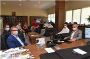 REKTÖR PROF. DR. ERHAN TABAKOĞLU VE BERABERİNDEKİ HEYET, KEŞAN BELEDİYE BAŞKANI MUSTAFA HELVACIOĞLU’NA İADEİZİYARETTE BULUNDU