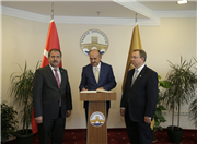 ÇALIŞMA VE SOSYAL GÜVENLİK BAKANI DR. MEHMET MÜEZZİNOĞLU’NDAN REKTÖRÜMÜZE ZİYARET
