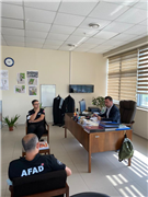 EDİRNE İL AFET VE ACİL DURUM MÜDÜRLÜĞÜ’NDEN, SAĞLIK KÜLTÜR VE SPOR DAİRE BAŞKANLIĞI’NA ZİYARET