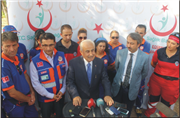 EDİRNE İL SAĞLIK MÜDÜRLÜĞÜ’NDEN İKİ SAATTE PORTATİF HASTANE