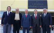SİNANKÖY ANTİK YERLEŞİM ALANI KAZI ÇALIŞMALARINA REKTÖRÜMÜZDEN ZİYARET