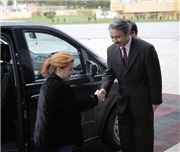 ARNAVUTLUK CUMHURİYETİ DIŞİŞLERİ BAKAN YARDIMCISININ ZİYARETİ