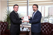 TÜRKMENİSTAN İSTANBUL BAŞKONSOLOSU ORAZMUHAMED CHARIYEV ZİYARETİ