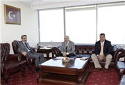 EDİRNE BİLİM, SANAYİ VE TEKNOLOJİ İL MÜDÜRÜ’NDEN REKTÖR PROF. DR. YENER YÖRÜK’E ZİYARET