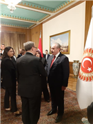 TRAKYA ÜNİVERSİTESİ REKTÖRÜ PROF. DR. ERHAN TABAKOĞLU, TBMM’DE DÜZENLENEN 23 NİSAN RESEPSİYONUNA KATILDI