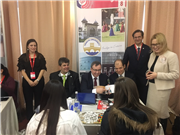 ÜNİVERSİTEMİZ ULUSLARARASI KÖSTENCE EĞİTİM FUARINDA TANITILDI