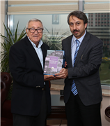 PROF.DR. OKTAY GÜVEMLİ VE PROF.DR. ÖZER ERTUNA’DAN REKTÖRÜMÜZE ZİYARET