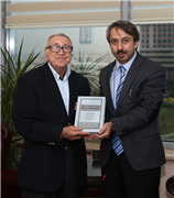PROF.DR. OKTAY GÜVEMLİ VE PROF.DR. ÖZER ERTUNA’DAN REKTÖRÜMÜZE ZİYARET