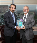 PROF.DR. OKTAY GÜVEMLİ VE PROF.DR. ÖZER ERTUNA’DAN REKTÖRÜMÜZE ZİYARET